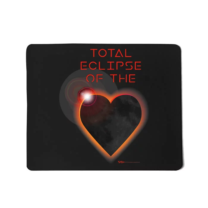 Total Eclipse Of The Solar Heart Astronomy Mousepad