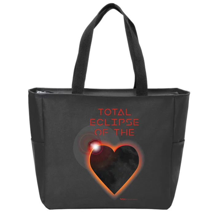 Total Eclipse Of The Solar Heart Astronomy Zip Tote Bag