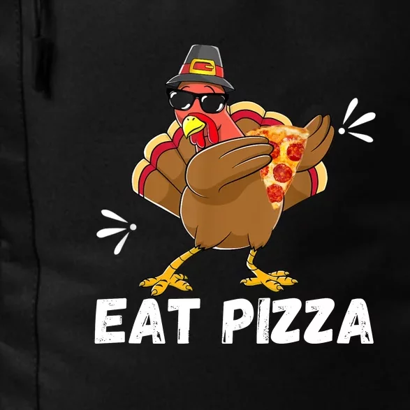 Turkey Eat Pizza Adult Vegan Kids Funny Thanksgiving Daily Commute Backpack