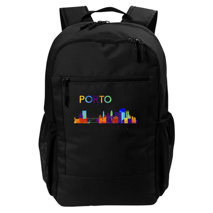 Travel Europe Portugal Porto Portuguese Vacation Souvenir Daily Commute Backpack