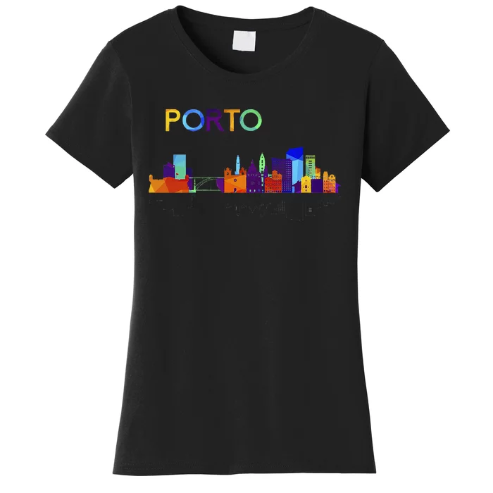 Travel Europe Portugal Porto Portuguese Vacation Souvenir Women's T-Shirt