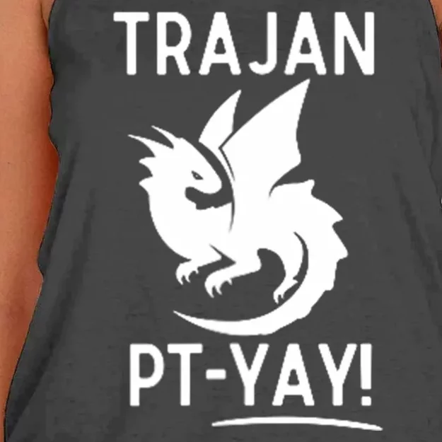 Trajan Elementary Ptyay Women's Knotted Racerback Tank