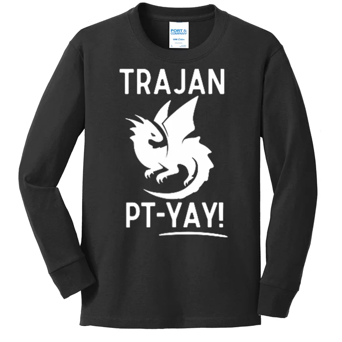 Trajan Elementary Ptyay Kids Long Sleeve Shirt