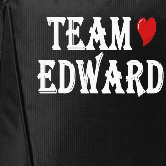 Team Edward Quote Cool Team Edward City Backpack