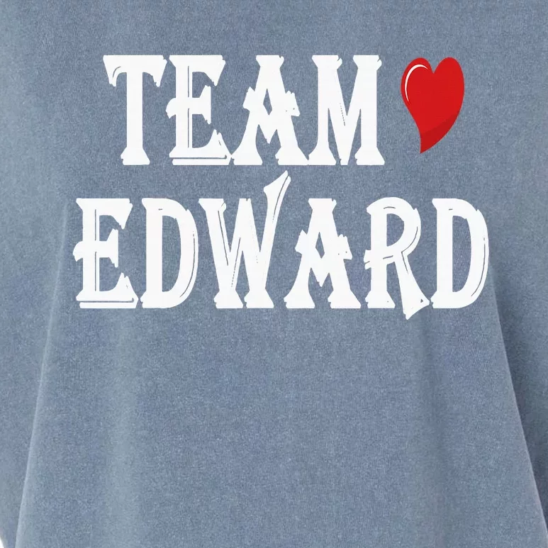 Team Edward Quote Cool Team Edward Garment-Dyed Women's Muscle Tee