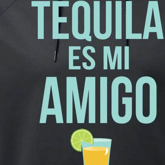 Tequila Es Mi Amigo Cinco de Mayo Performance Fleece Hoodie