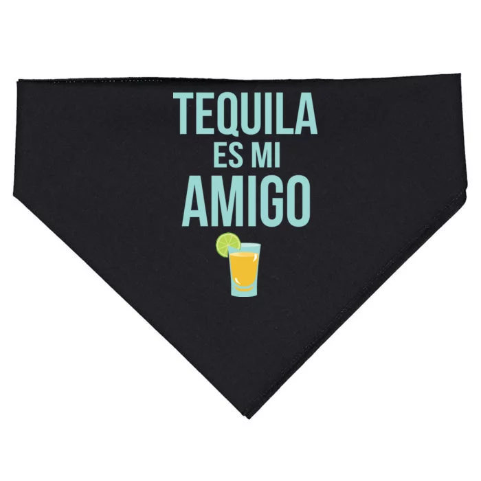 Tequila Es Mi Amigo Cinco de Mayo USA-Made Doggie Bandana