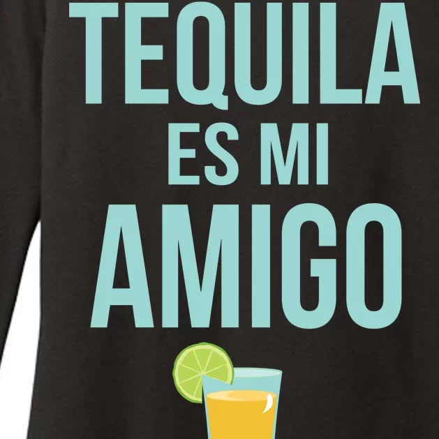 Tequila Es Mi Amigo Cinco de Mayo Womens CVC Long Sleeve Shirt