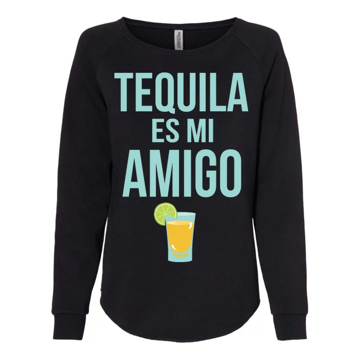 Tequila Es Mi Amigo Cinco de Mayo Womens California Wash Sweatshirt