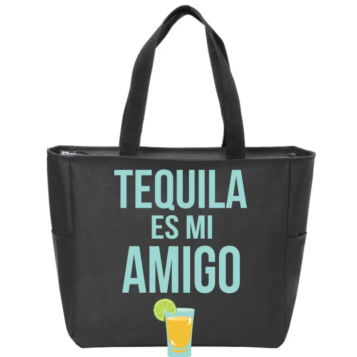 Tequila Es Mi Amigo Cinco de Mayo Zip Tote Bag