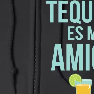 Tequila Es Mi Amigo Cinco de Mayo Full Zip Hoodie