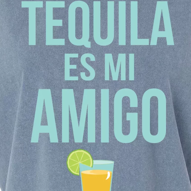 Tequila Es Mi Amigo Cinco de Mayo Garment-Dyed Women's Muscle Tee