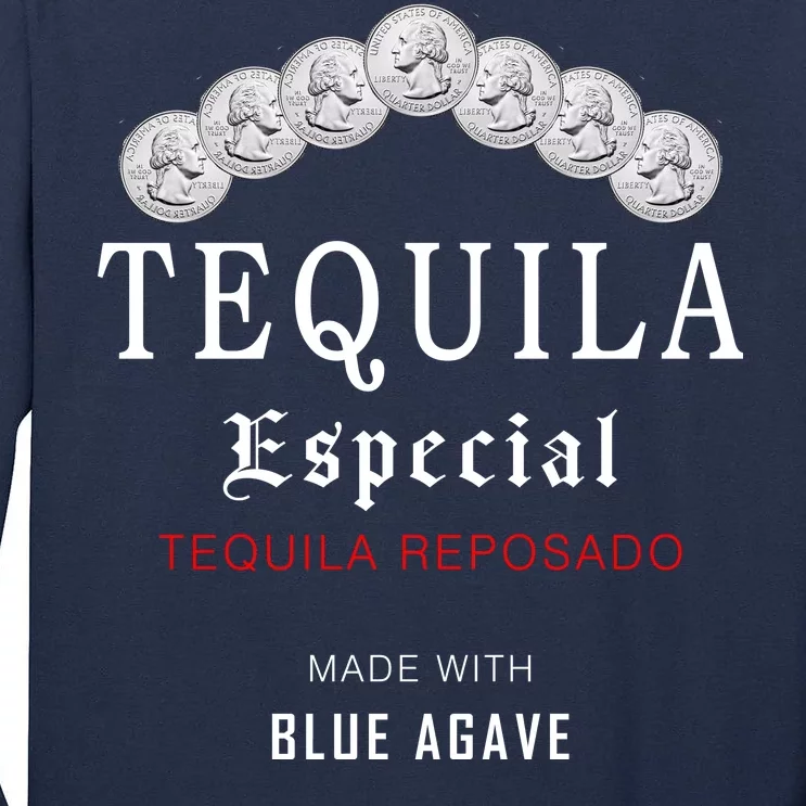 Tequila Especial Lime Slat Tall Long Sleeve T-Shirt