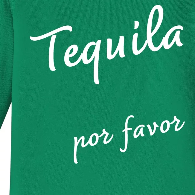 Tequila Por Favor Baby Long Sleeve Bodysuit