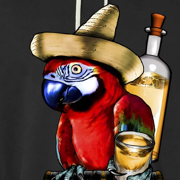 Tequilla Parrot Garment-Dyed Fleece Hoodie