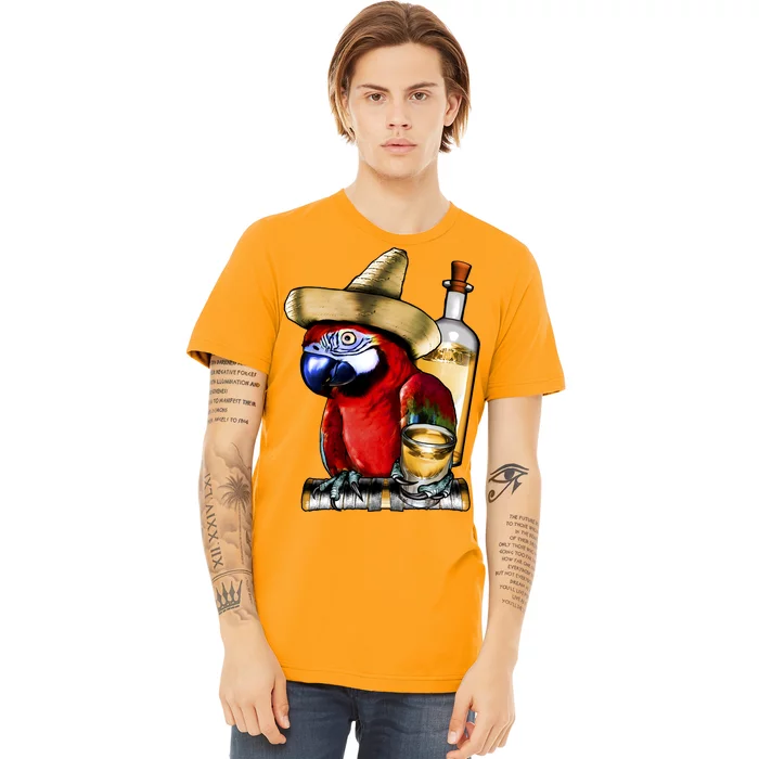 Tequilla Parrot Premium T-Shirt