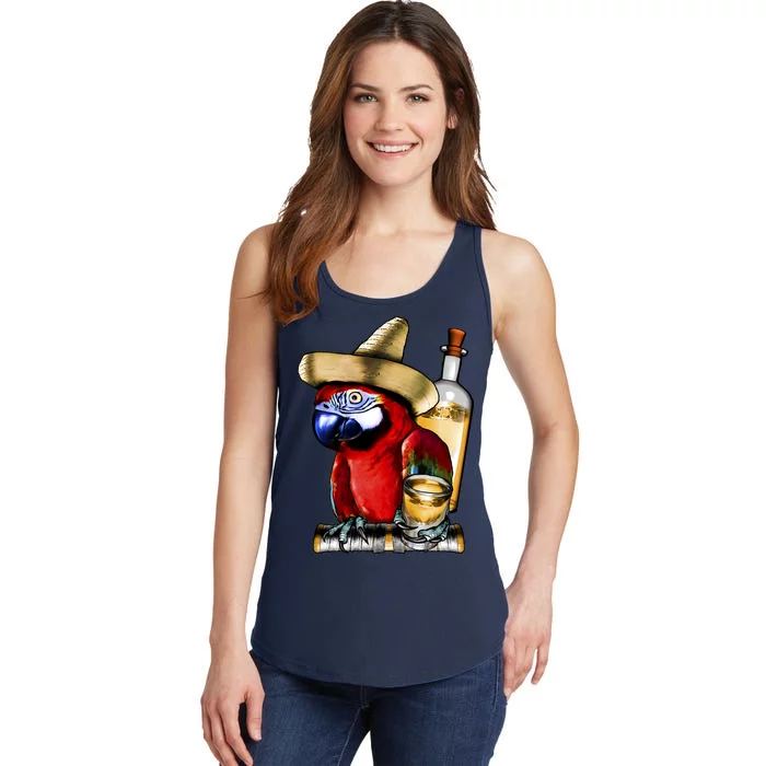 Tequilla Parrot Ladies Essential Tank