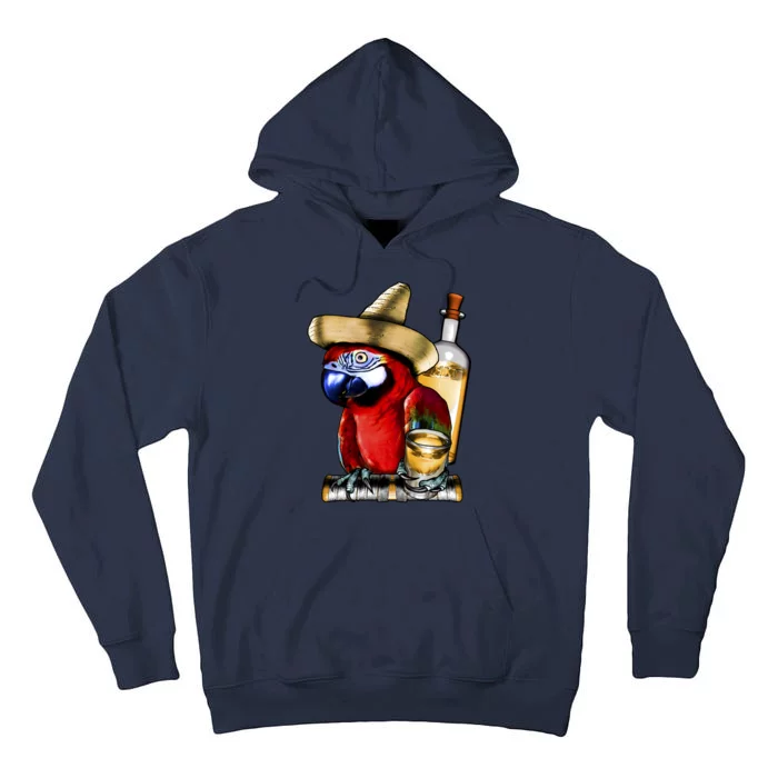 Tequilla Parrot Tall Hoodie