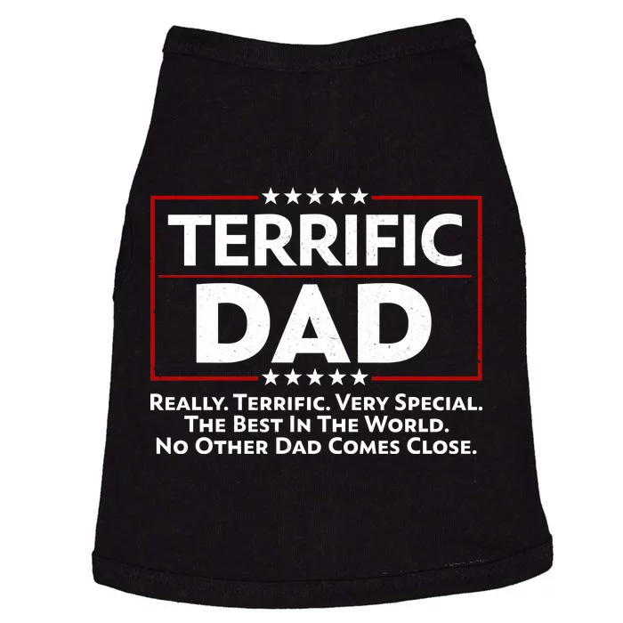 Terrific Dad Fathers Day Doggie Tank