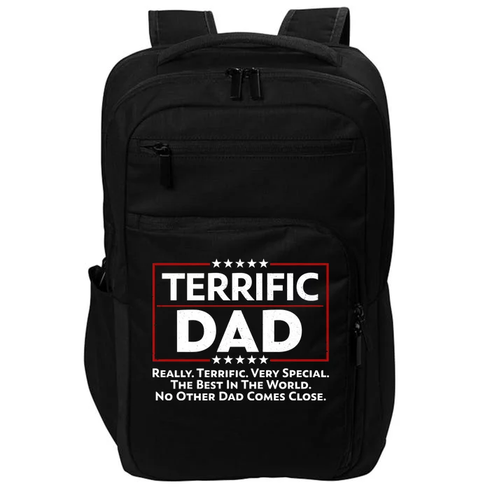 Terrific Dad Fathers Day Impact Tech Backpack