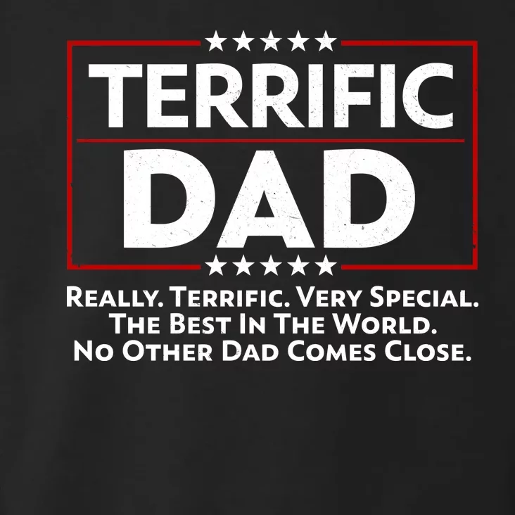 Terrific Dad Fathers Day Toddler Hoodie