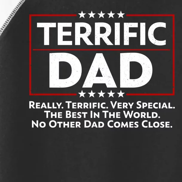 Terrific Dad Fathers Day Toddler Fine Jersey T-Shirt