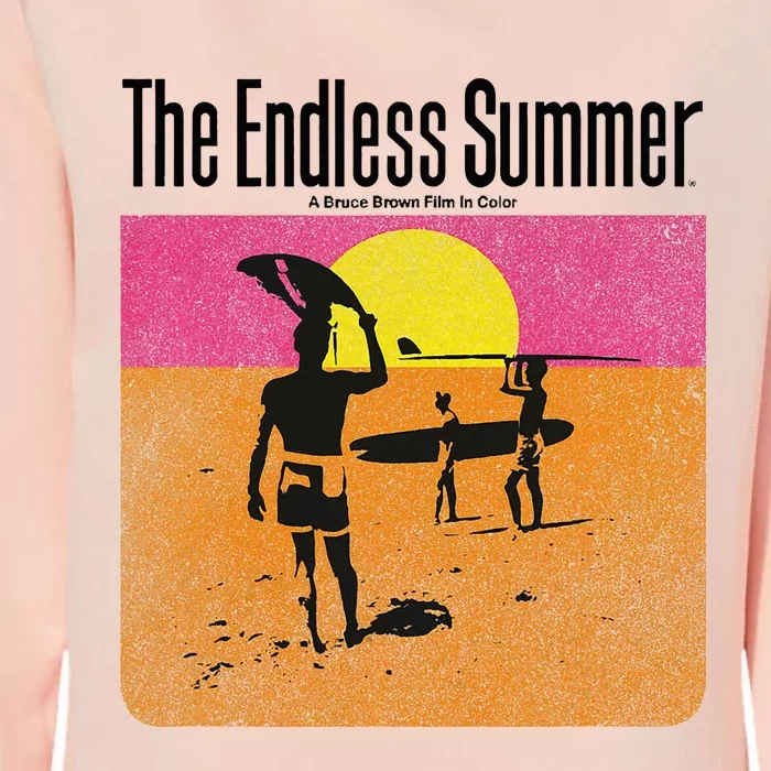 The Endless Summer 1966 Classic Surf Movie 60s Womens California Wash Sweatshirt