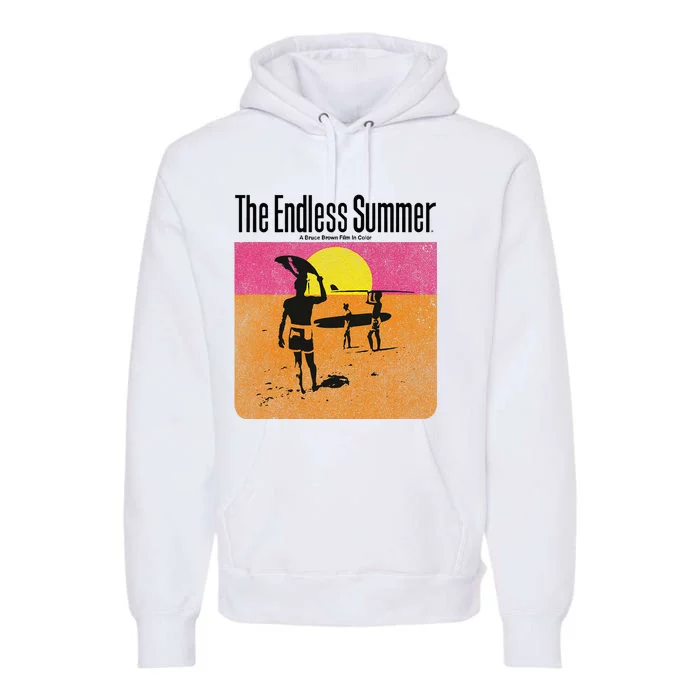 The Endless Summer 1966 Classic Surf Movie 60s Premium Hoodie