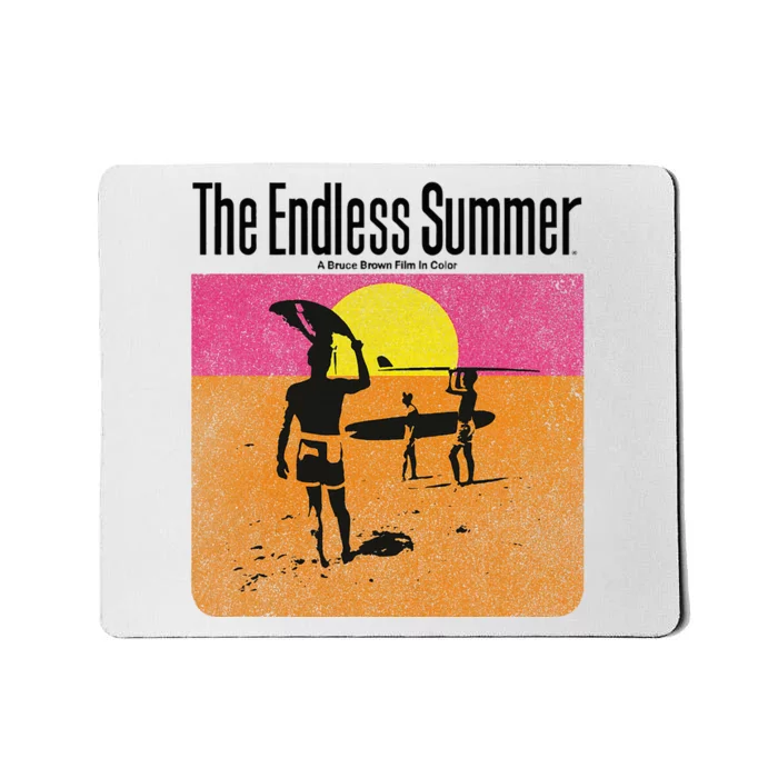 The Endless Summer 1966 Classic Surf Movie 60s Mousepad