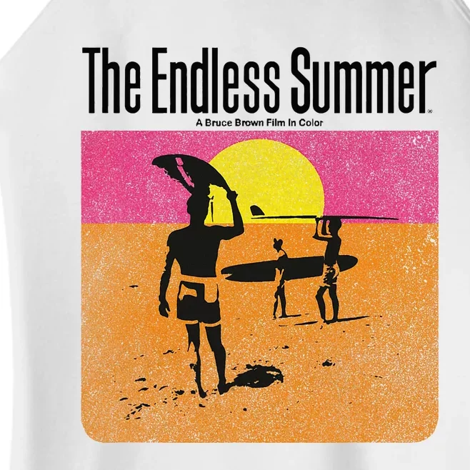 The Endless Summer 1966 Classic Surf Movie 60s Women’s Perfect Tri Rocker Tank