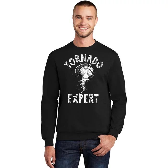 Tornado Expert Storm Chaser Weather Birthday Sweatshirt