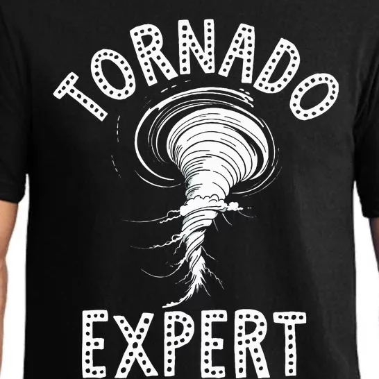 Tornado Expert Storm Chaser Weather Birthday Pajama Set