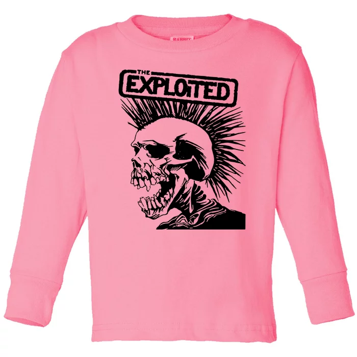 The Exploited Skull Toddler Long Sleeve Shirt