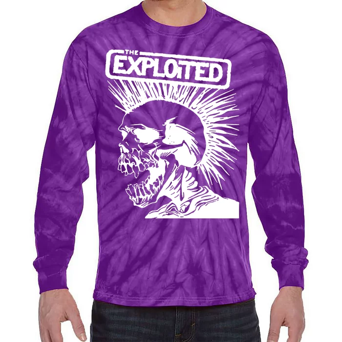 The Exploited Skull Tie-Dye Long Sleeve Shirt