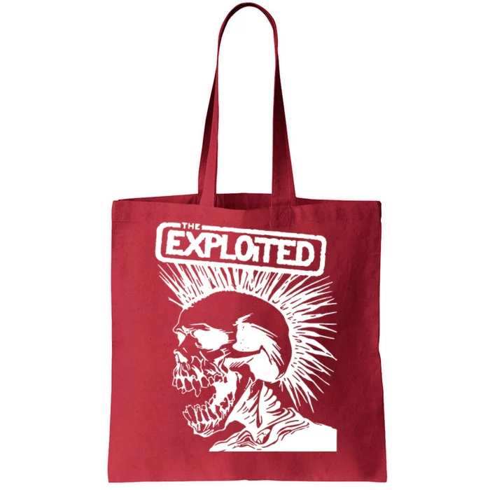 The Exploited Skull Tote Bag