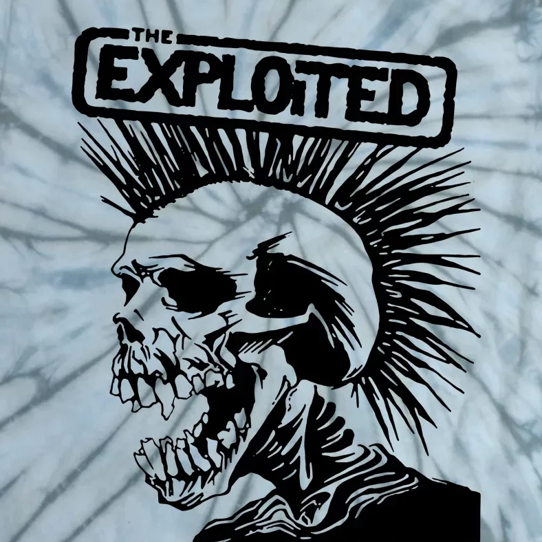 The Exploited Skull Tie-Dye T-Shirt