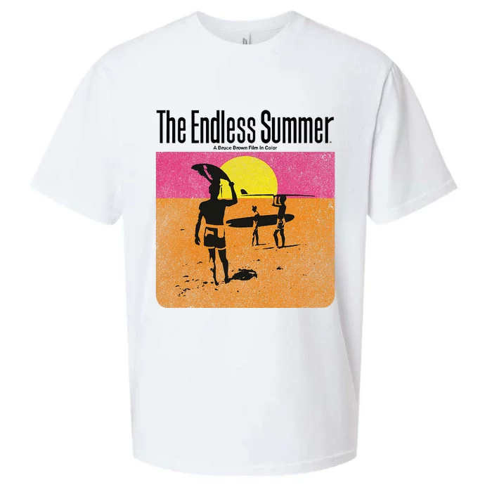 The Endless Summer 1966 Classic Surf Movie 60s Sueded Cloud Jersey T-Shirt