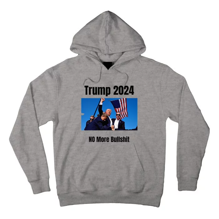 Trump Ear Shot Tall Hoodie