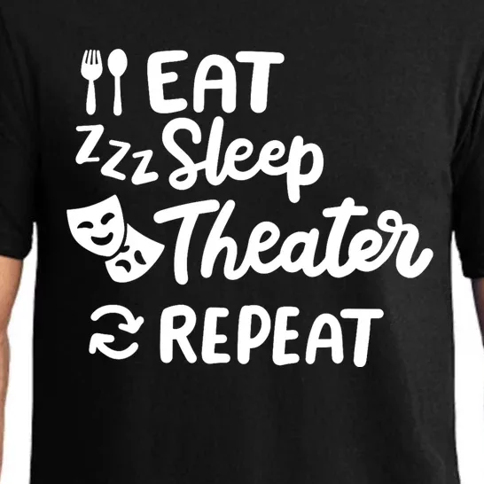 Theater Eat Sleep Repeat Theater Pajama Set