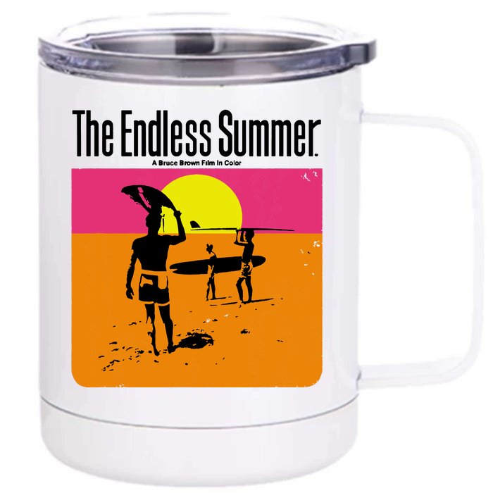 The Endless Summer 1966 Classic Surf Movie 60s Vintage Surf Front & Back 12oz Stainless Steel Tumbler Cup