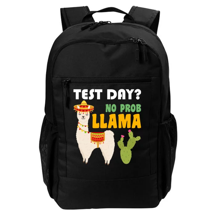 Test Day? No Prob Llama Cactus Daily Commute Backpack