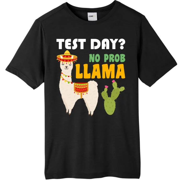 Test Day? No Prob Llama Cactus ChromaSoft Performance T-Shirt