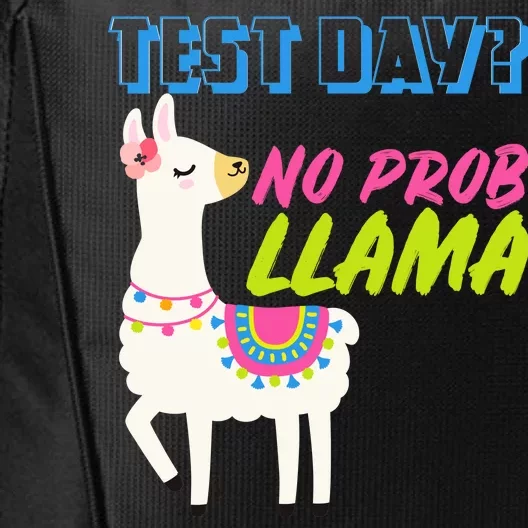 Test Day? No Probllama City Backpack