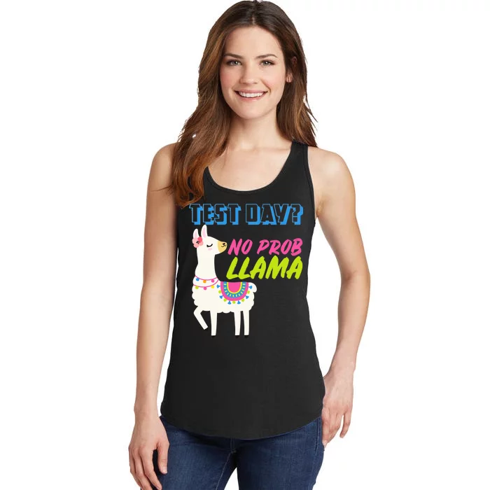 Test Day? No Probllama Ladies Essential Tank