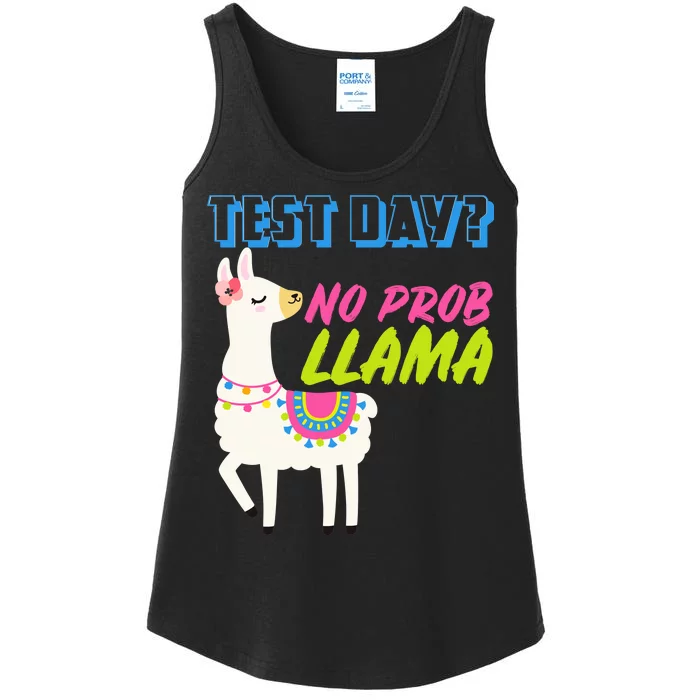 Test Day? No Probllama Ladies Essential Tank