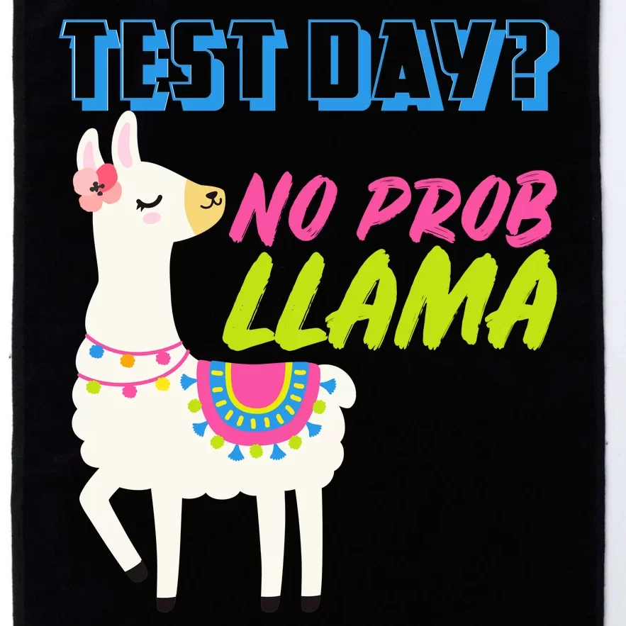 Test Day? No Probllama Platinum Collection Golf Towel