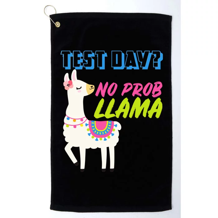 Test Day? No Probllama Platinum Collection Golf Towel