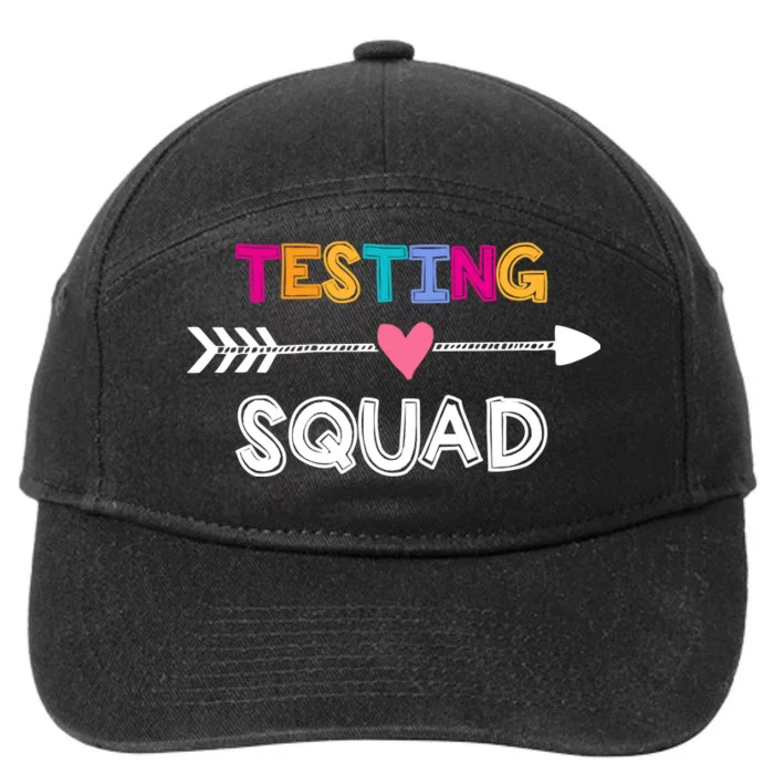 Testing Squad 7-Panel Snapback Hat