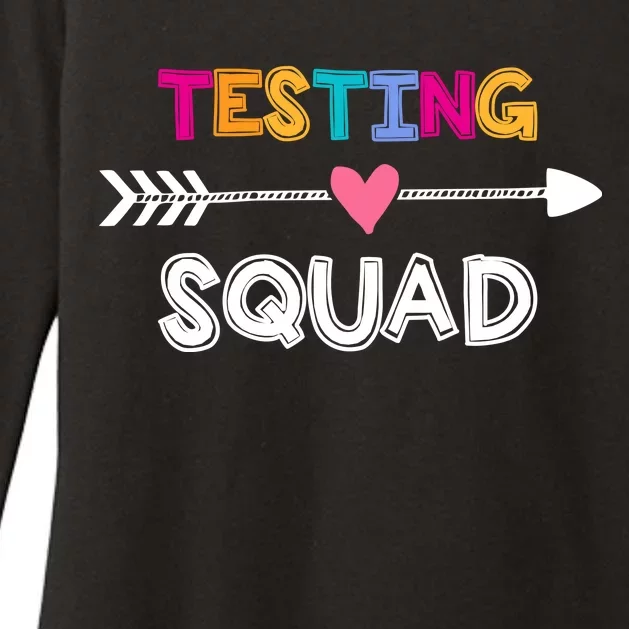 Testing Squad Womens CVC Long Sleeve Shirt