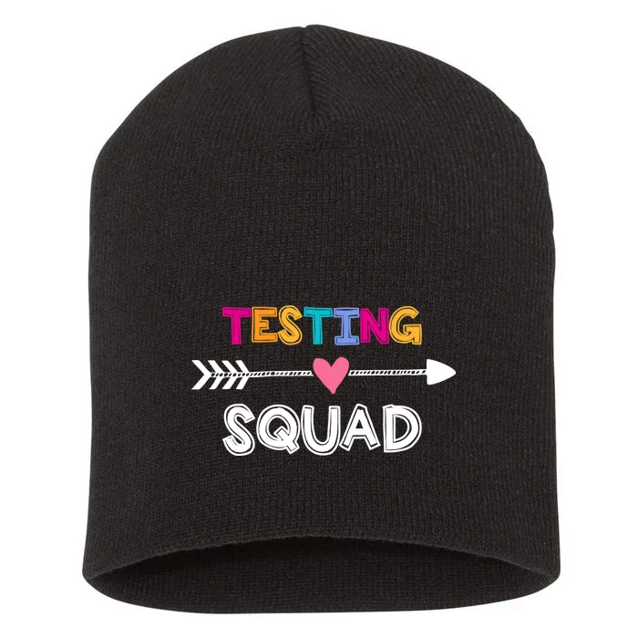 Testing Squad Short Acrylic Beanie